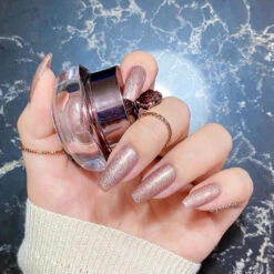 Latte - Holographic Nail Powder(Latte Holographic) -Sistaco Mineral Nails Store 126172298 695116234769607 3844304247327816577 n