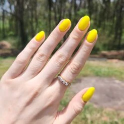 Lemon - Matte Neon Nail Powder(Lemon) -Sistaco Mineral Nails Store 20231216 115610 1