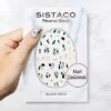 Black Deco(Black Deco) 2 Black Deco(Black Deco) -Sistaco Mineral Nails Store 64 SMB 72022 Embellishment BlackDeco