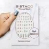 Mother Of Pearl(Mother Of Pearl) -Sistaco Mineral Nails Store 76 SMB 72022 Embellishment MotherOfPearl
