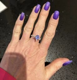 Amethyst - Classic Nail Powder(Amethyst) -Sistaco Mineral Nails Store Amethyst5