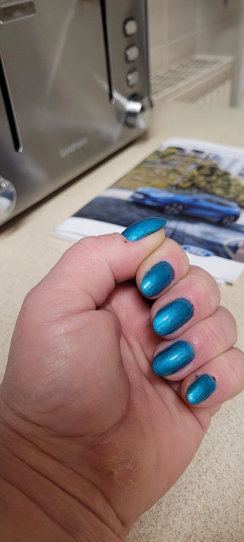 Aqua - Classic Nail Powder(Aqua) 6 Aqua - Classic Nail Powder(Aqua) - Image 4