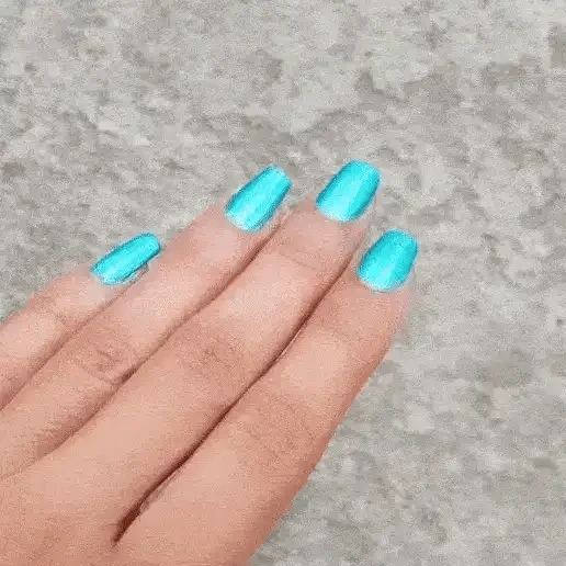 Aqua - Classic Nail Powder(Aqua) 4 Aqua - Classic Nail Powder(Aqua) - Image 2