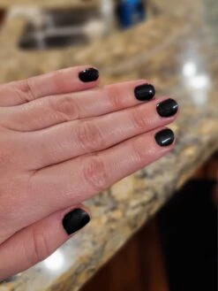 Black Pearl - Classic Nail Powder(Blackpearl) 14 Black Pearl - Classic Nail Powder(Blackpearl) -Sistaco Mineral Nails Store Black Pearl2