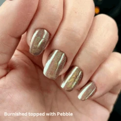 Burnished - Classic Nail Powder(Free Exclusive Color 7) 12 Burnished - Classic Nail Powder(Free Exclusive Color 7) -Sistaco Mineral Nails Store Burnished Pebble