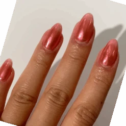 Candy Red - Metallic Nail Powder(Candy Red Metallic) 8 Candy Red - Metallic Nail Powder(Candy Red Metallic) -Sistaco Mineral Nails Store CandyRed