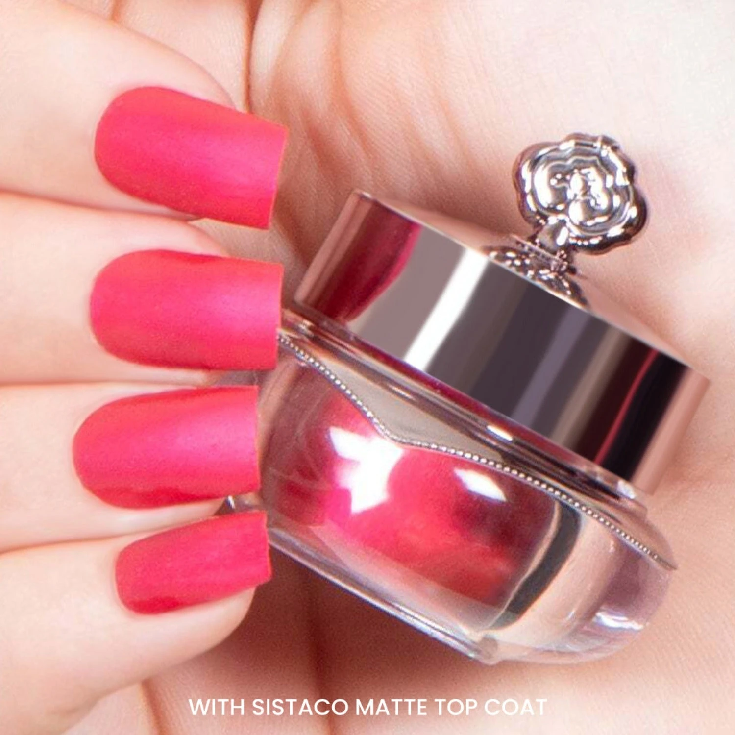 Cerise - Classic Nail Powder(Cerise) 6 Cerise - Classic Nail Powder(Cerise) - Image 4