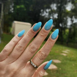 Dusty Blue - Matte Nail Powder(Dusty Blue) 11 Dusty Blue - Matte Nail Powder(Dusty Blue) -Sistaco Mineral Nails Store DB