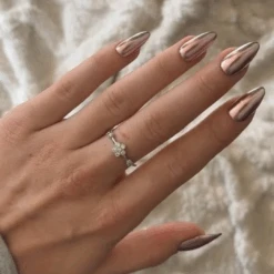 Dusty Rose - Metallic Nail Powder(Dusty Rose) 11 Dusty Rose - Metallic Nail Powder(Dusty Rose) -Sistaco Mineral Nails Store Dusty Rose Metallic