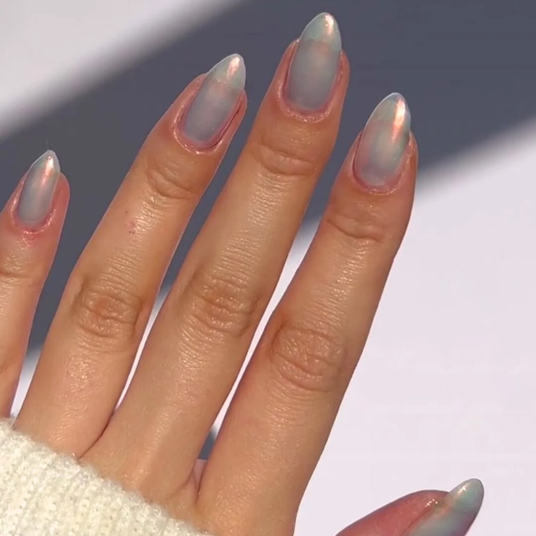 Glazed Amber - Metallic Nail Powder(Glazed Amber Metallic) 4 Glazed Amber - Metallic Nail Powder(Glazed Amber Metallic) - Image 2