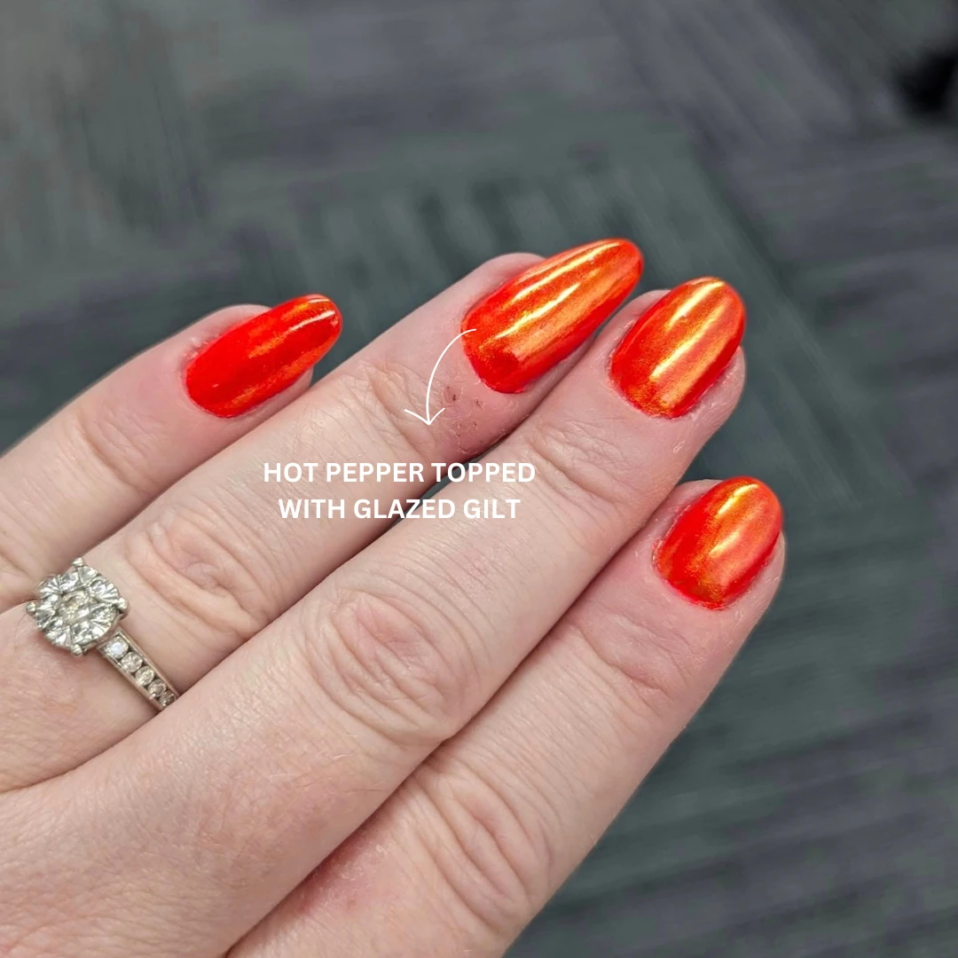 Hot Pepper - Classic Neon Nail Powder(Free Exclusive Color 17) 5 Hot Pepper - Classic Neon Nail Powder(Free Exclusive Color 17) - Image 3