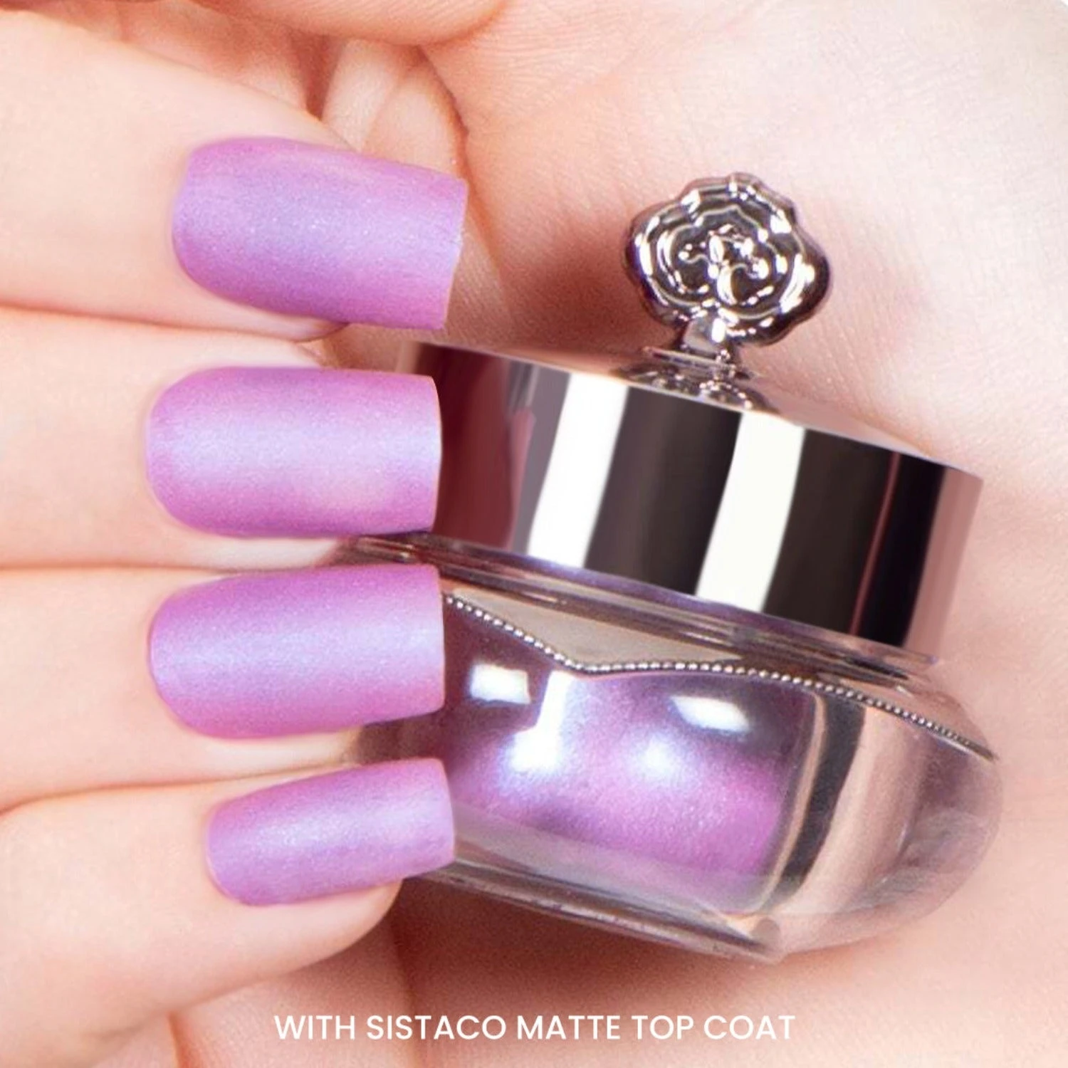 Mauve - Classic Nail Powder(Mauve) 5 Mauve - Classic Nail Powder(Mauve) - Image 3