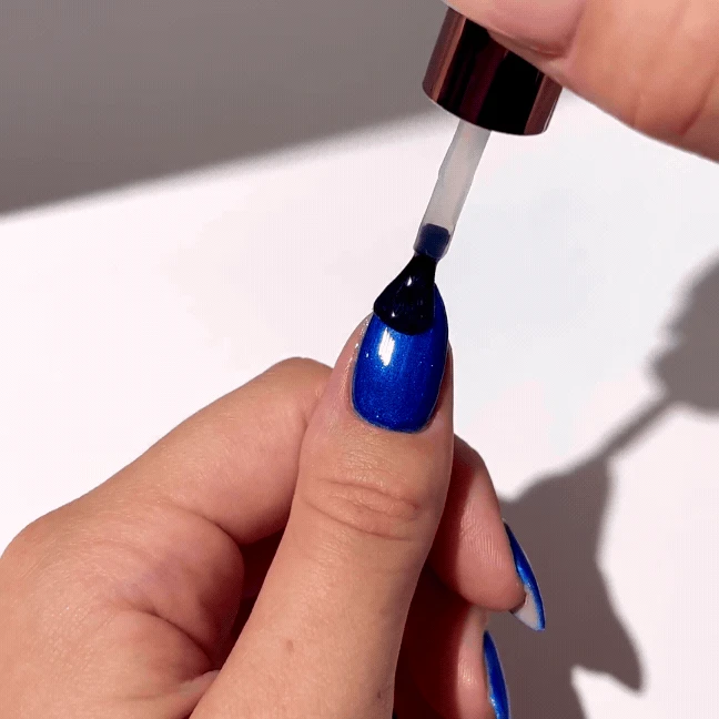 Navy - Classic Nail Powder(Navy Classic) 4 Navy - Classic Nail Powder(Navy Classic) - Image 2