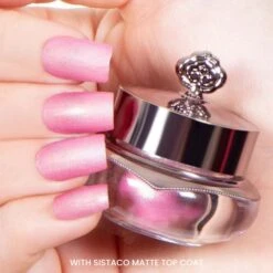 Peony - Classic Nail Powder(Peony) 7 Peony - Classic Nail Powder(Peony) -Sistaco Mineral Nails Store Peony Matte 50e76fcd 2499 4af2 a383 de4727dc7043