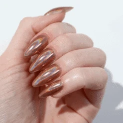 Petunia - Holographic Nail Powder(Petunia) 8 Petunia - Holographic Nail Powder(Petunia) -Sistaco Mineral Nails Store Petunia