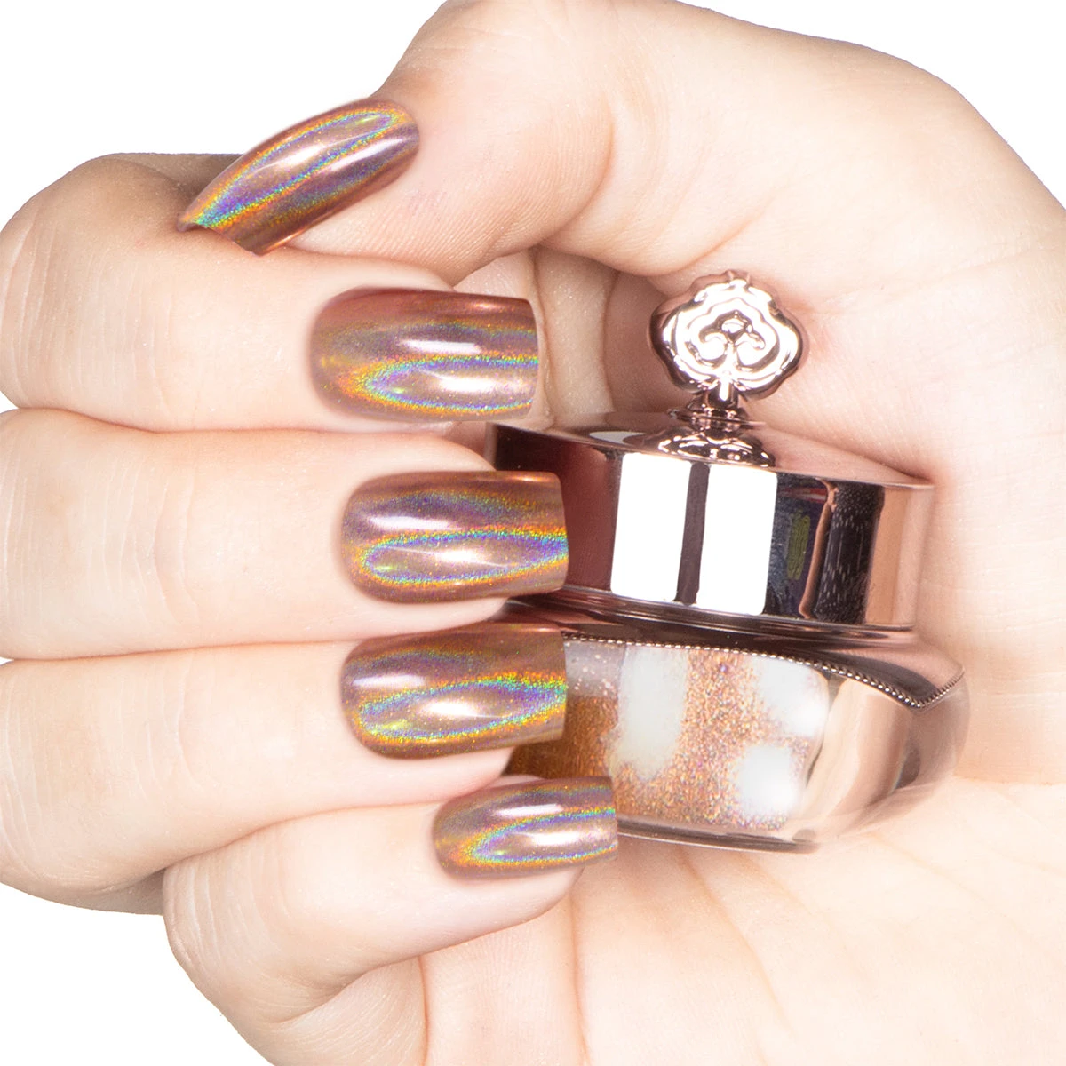 Petunia - Holographic Nail Powder(Petunia) 6 Petunia - Holographic Nail Powder(Petunia) - Image 4