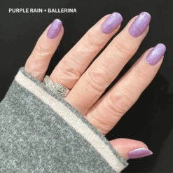 Purple Rain - Classic Nail Powder(Free Exclusive Color 5) -Sistaco Mineral Nails Store Purple Rain Ballerina