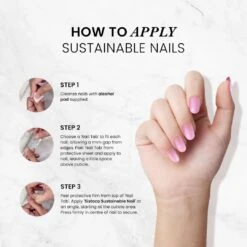 3 Piece Sustainable Nails Pack(3 Piece Sustainable Nails Pack) 17 3 Piece Sustainable Nails Pack(3 Piece Sustainable Nails Pack) -Sistaco Mineral Nails Store SMB 2025 Products Sustainable Nails 5 How to Apply 2