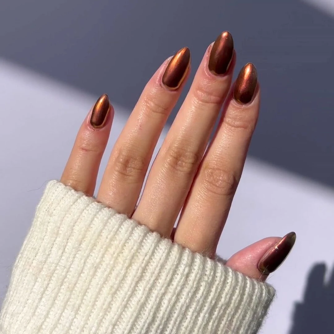 Saffron - Shade Shift Metallic Nail Powder(Saffron Metallic) 5 Saffron - Shade Shift Metallic Nail Powder(Saffron Metallic) - Image 3