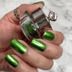 Shamrock - Metallic Nail Powder(Shamrock Metallic) 10 Shamrock - Metallic Nail Powder(Shamrock Metallic) -Sistaco Mineral Nails Store Shamrock Metallic