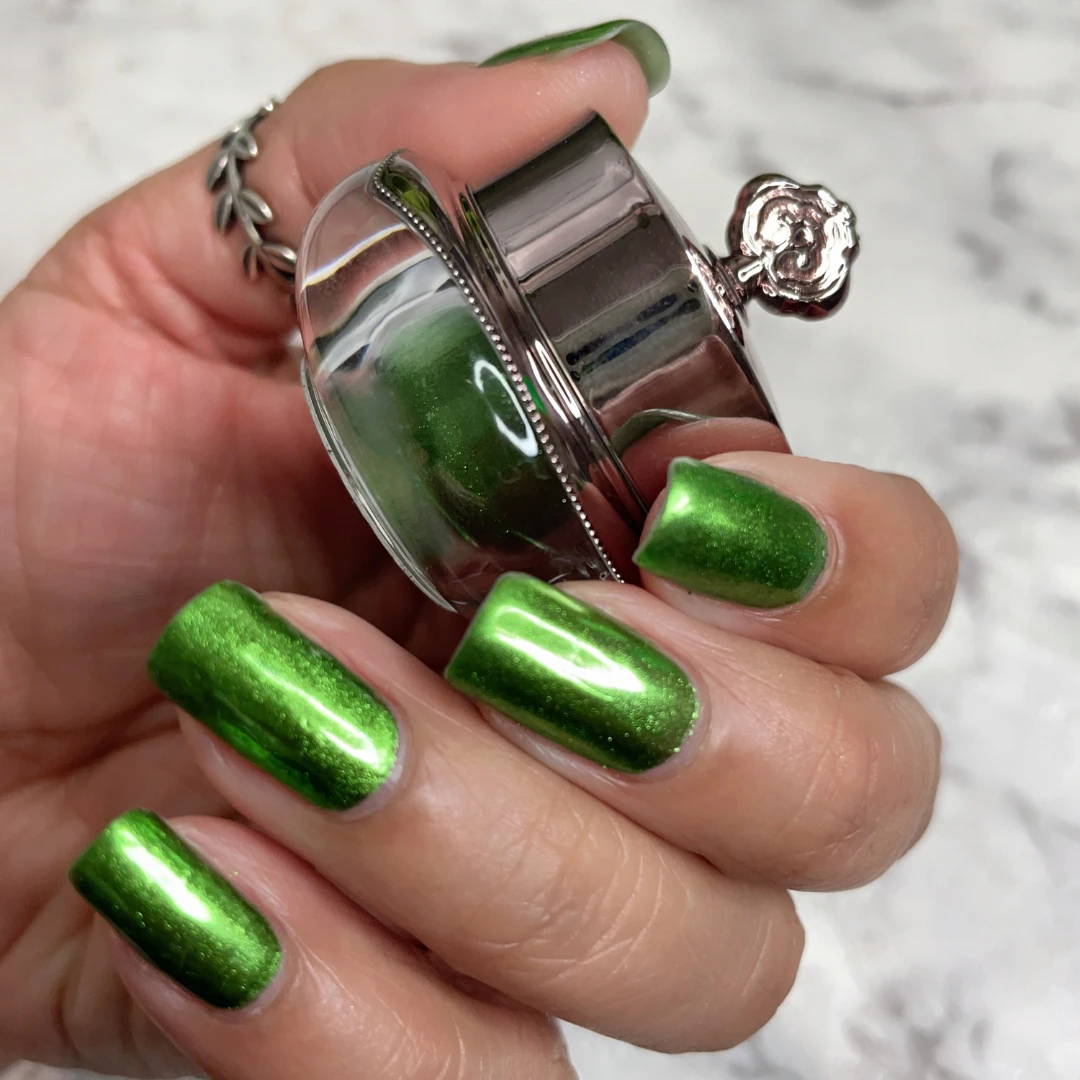 Shamrock - Metallic Nail Powder(Shamrock Metallic) 5 Shamrock - Metallic Nail Powder(Shamrock Metallic) - Image 3