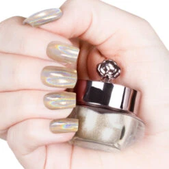 Sienna - Holographic Nail Powder(Sienna) 9 Sienna - Holographic Nail Powder(Sienna) -Sistaco Mineral Nails Store Sienna Holo