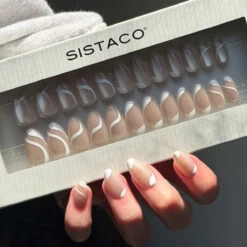 Silken Cats Eye - Almond Sustainable Nails(Silken Cats Eye Almond Sustainable Nails) -Sistaco Mineral Nails Store Silken Cats Eye Almond 2