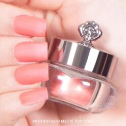 Matte Top Coat(Matte Top Coat Bottle) -Sistaco Mineral Nails Store Sunset Matte