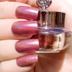Pink Shatter - Holographic Nail Powder(Pink Shatter Holographic 1) 15 Pink Shatter - Holographic Nail Powder(Pink Shatter Holographic 1) -Sistaco Mineral Nails Store Untitleddesign 75