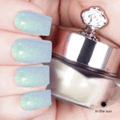 Vanilla - Classic Color Changing Nail Powder(Vanilla) -Sistaco Mineral Nails Store Vanilla After