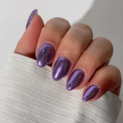 Violet Sky - Holographic Nail Powder(Violet Sky Holographic) -Sistaco Mineral Nails Store VioletSky