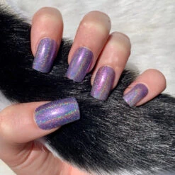 Violet Sky - Holographic Nail Powder(Violet Sky Holographic) -Sistaco Mineral Nails Store Violet 20Sky edited