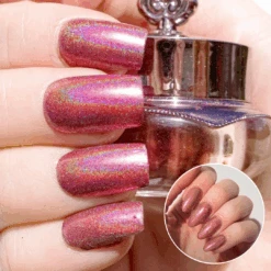 Pink Shatter - Holographic Nail Powder(Pink Shatter Holographic 1)
