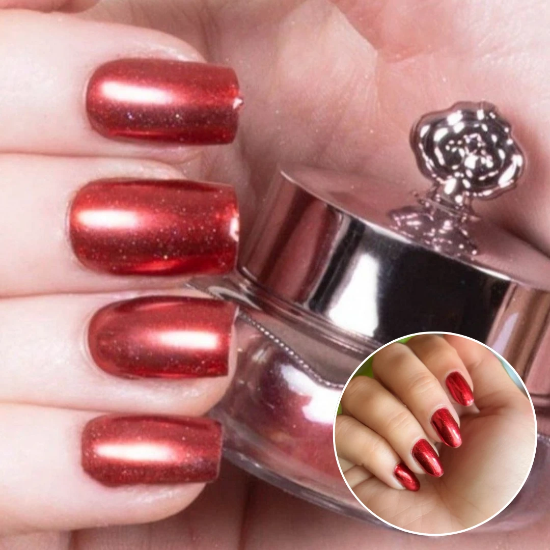 Ruby - Metallic Nail Powder(Ruby 1) 3 Ruby - Metallic Nail Powder(Ruby 1)