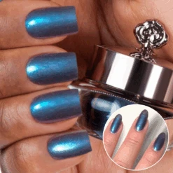 Lagoon - Shade Shift Metallic Nail Powder(Lagoon Metallic)