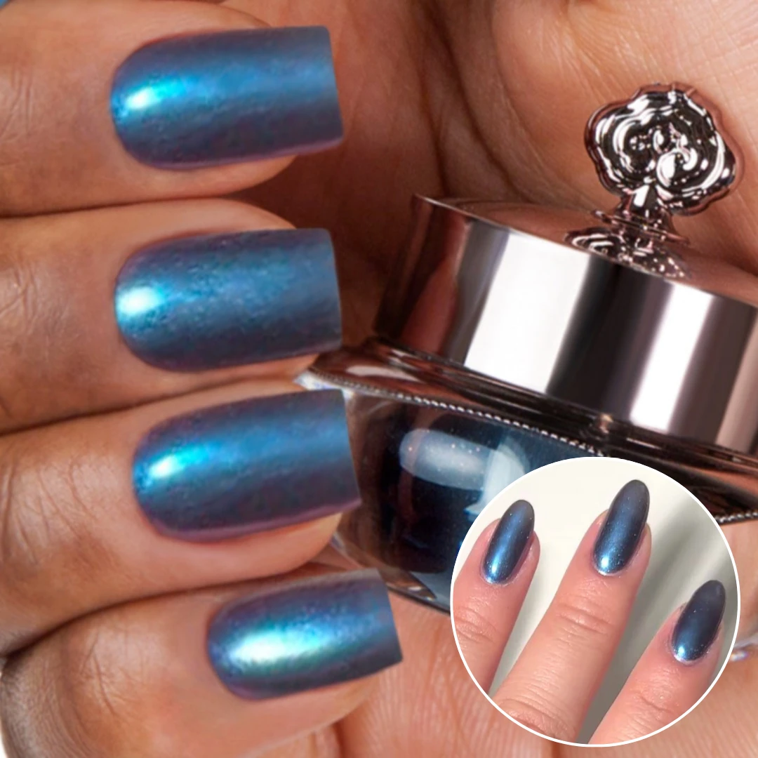 Lagoon - Shade Shift Metallic Nail Powder(Lagoon Metallic) 3 Lagoon - Shade Shift Metallic Nail Powder(Lagoon Metallic)
