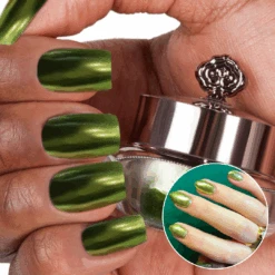 Olive - Metallic Nail Powder(Olive)