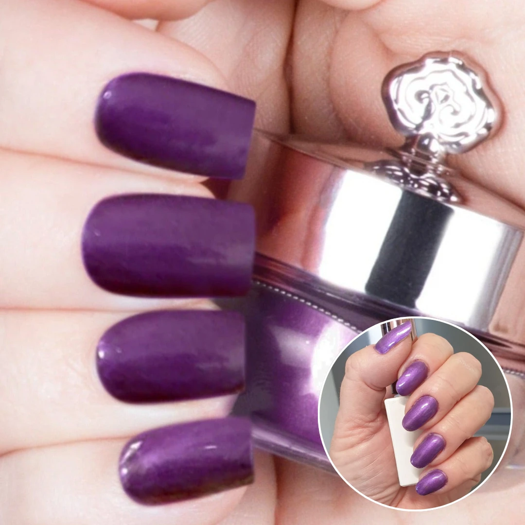 Dark Violet - Classic Nail Powder(Dark Violet Classic) 3 Dark Violet - Classic Nail Powder(Dark Violet Classic)