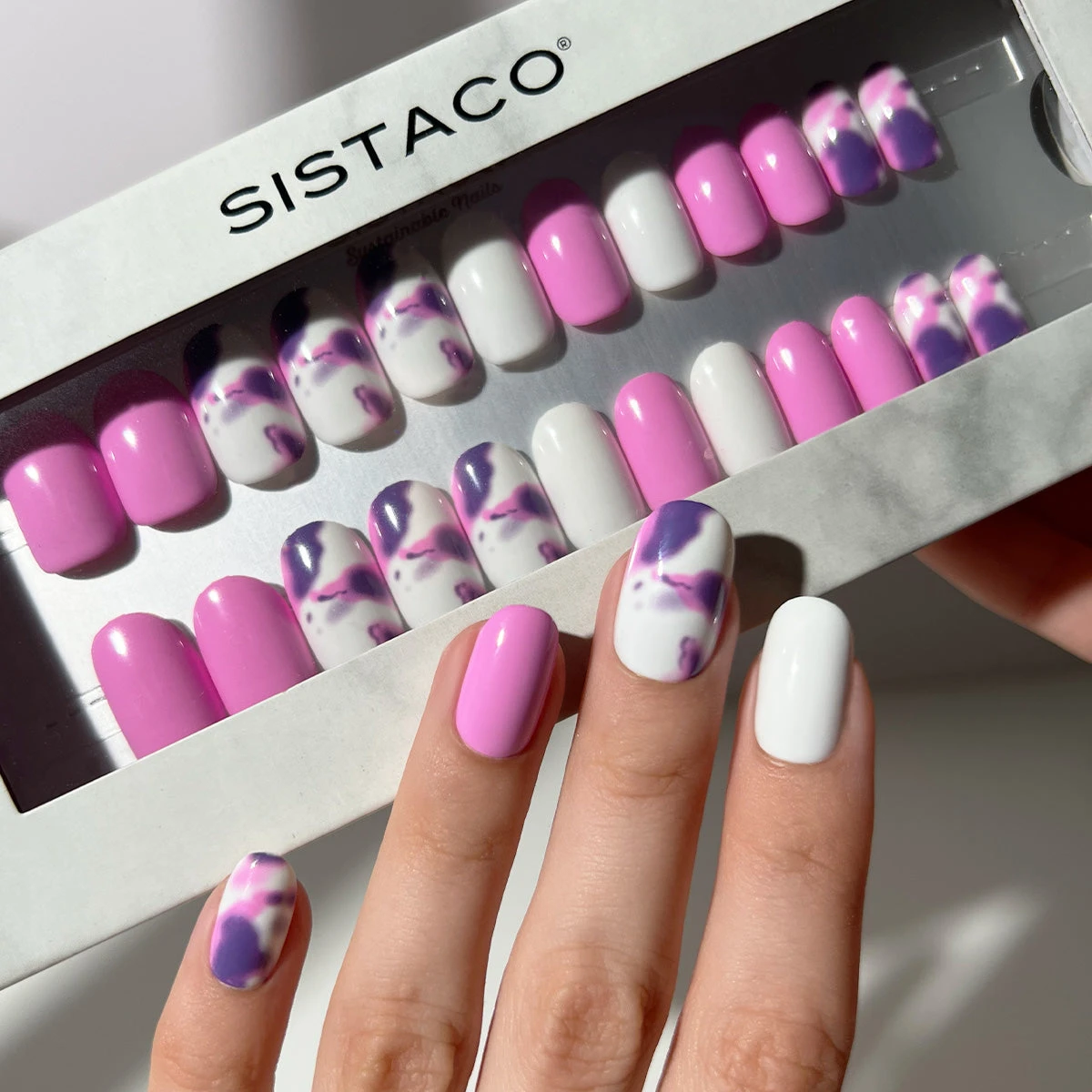 Whisper Mauve - Oval Sustainable Nails(Whisper Mauve Oval Sustainable Nails) 5 Whisper Mauve - Oval Sustainable Nails(Whisper Mauve Oval Sustainable Nails) - Image 3