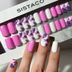 Whisper Mauve - Square Sustainable Nails(Whisper Mauve Square Sustainable Nails) -Sistaco Mineral Nails Store Whisper Mauve Square 2