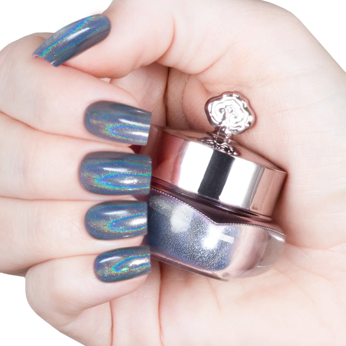 Zephyr - Holographic Nail Powder(Zephyr) 6 Zephyr - Holographic Nail Powder(Zephyr) - Image 4