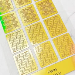 Zigzag(Zigzag) 7 Zigzag(Zigzag) -Sistaco Mineral Nails Store Zigzag