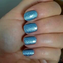 Azure - Metallic Nail Powder(Azure Metallic) -Sistaco Mineral Nails Store azureexclusive