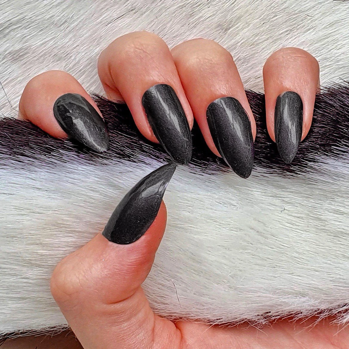 Black Pearl - Classic Nail Powder(Blackpearl) 6 Black Pearl - Classic Nail Powder(Blackpearl) - Image 4