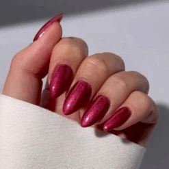 Cranberry - Classic Nail Powder(Cranberry Classic) -Sistaco Mineral Nails Store cran