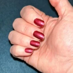 Cranberry - Classic Nail Powder(Cranberry Classic) -Sistaco Mineral Nails Store cranberry2