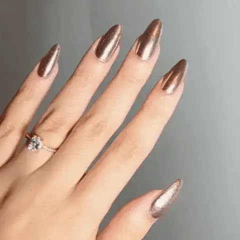 Dusty Rose - Metallic Nail Powder(Dusty Rose) 4 Dusty Rose - Metallic Nail Powder(Dusty Rose) - Image 2