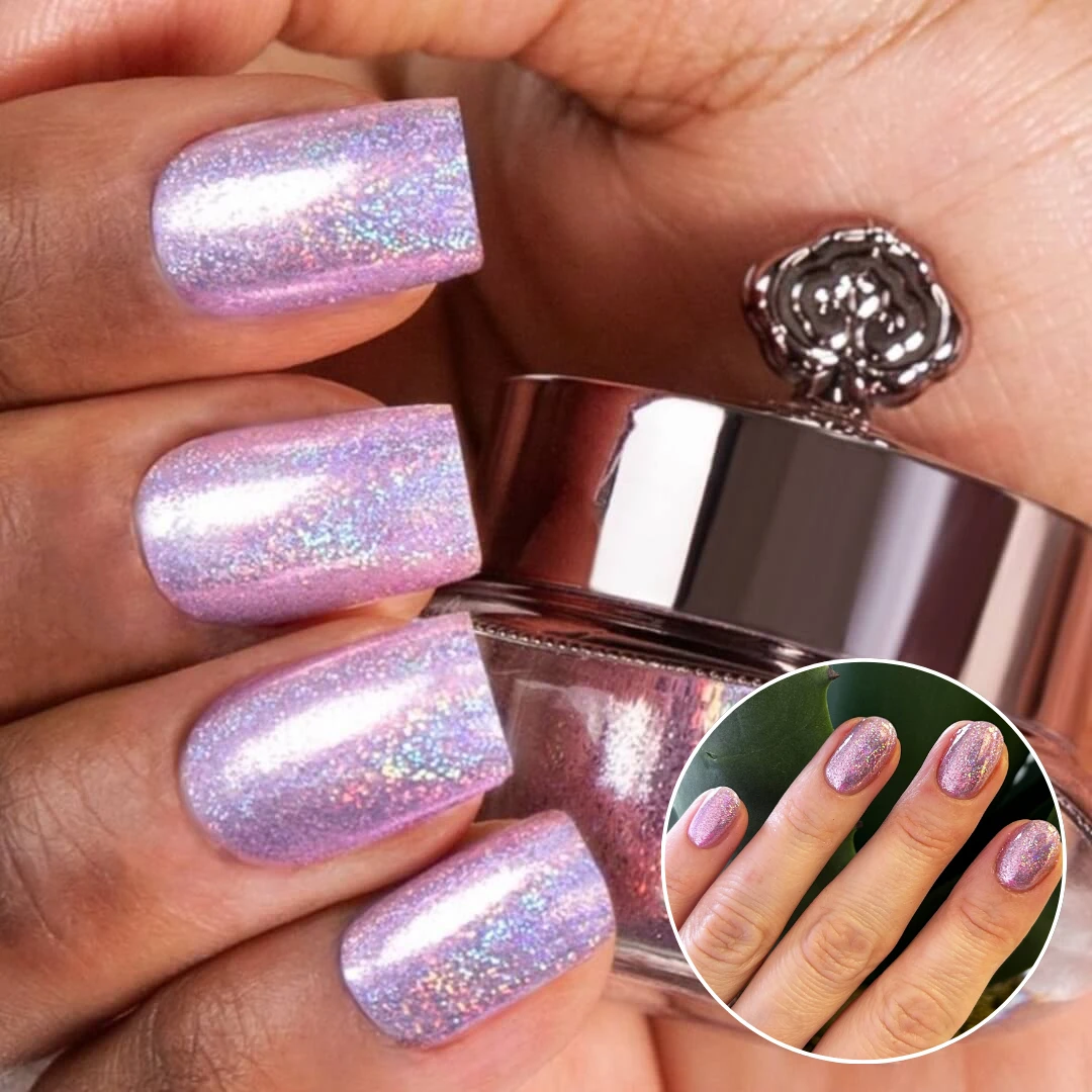 Flamingo - Holographic Nail Powder(Flamingo) 3 Flamingo - Holographic Nail Powder(Flamingo)