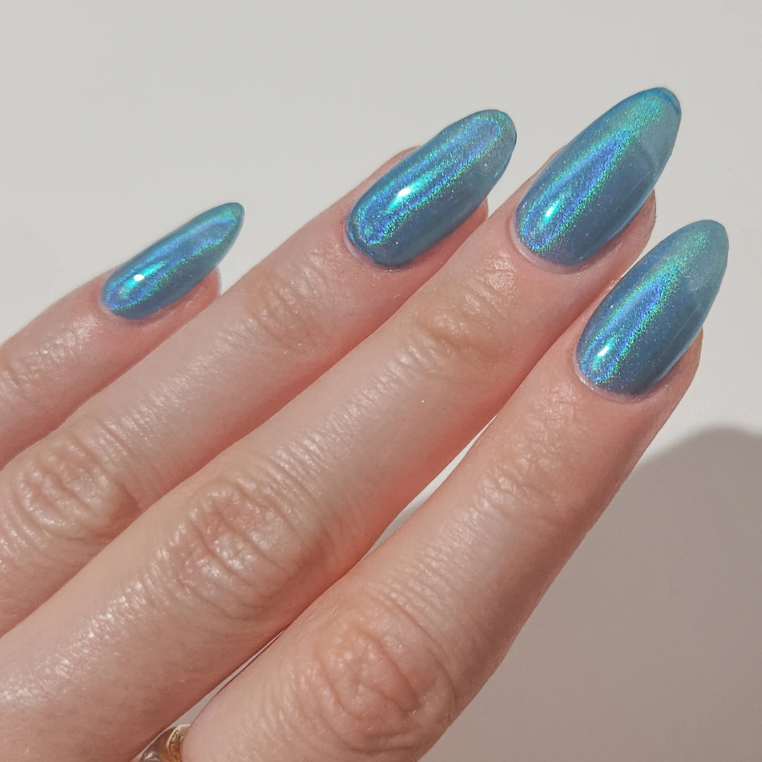 Glacier Blue - Holographic Nail Powder(Glacier Blue) 5 Glacier Blue - Holographic Nail Powder(Glacier Blue) - Image 3