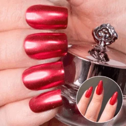 Red - Metallic Nail Powder(Red Metallic)